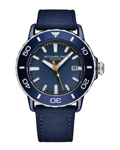 Stuhrling Original Stührling Original Men's Aquadiver Watch In Blue