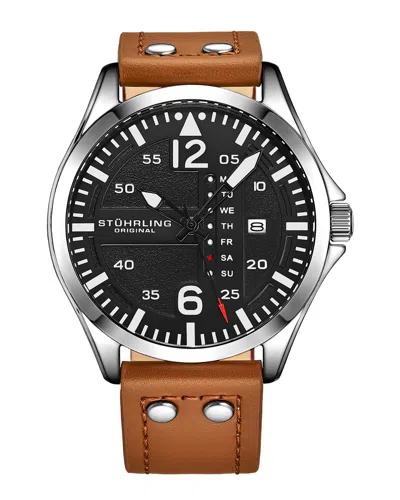 Stuhrling Original Men's Aviator Watch
