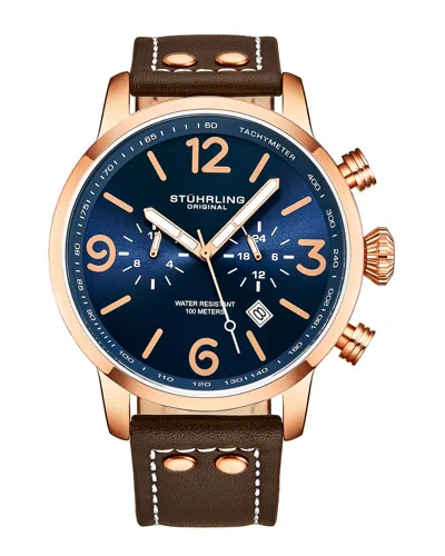 Stuhrling Original Men's Aviator Watch