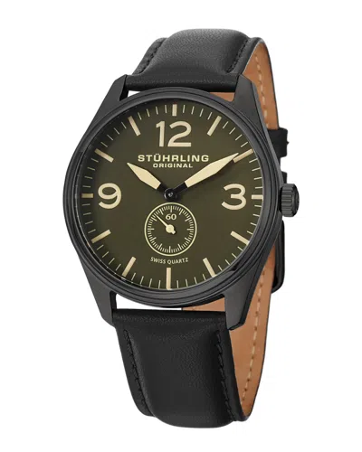 Stuhrling Original Men's Aviator Watch In Multicolor