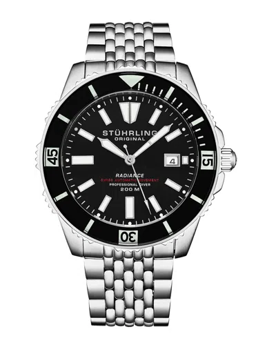 Stuhrling Original Depthmaster Automatic Black Dial Men's Watch M16935