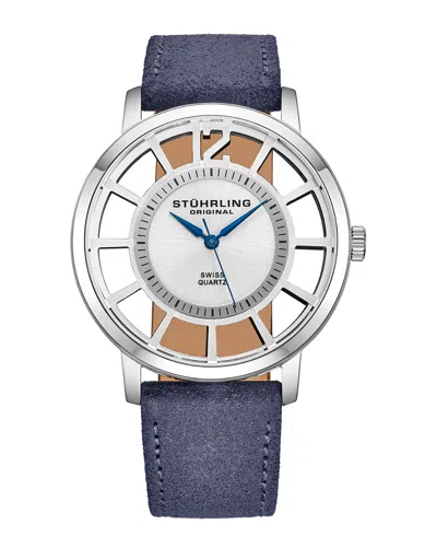 Stuhrling Original Men's Leather Watch