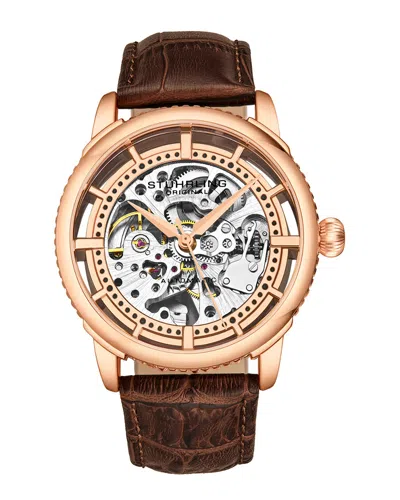 Stuhrling Original Men's Leather Watch