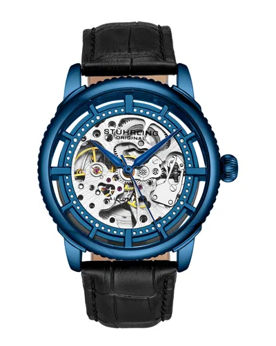 Stuhrling Original Men's Leather Watch