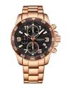 Stuhrling Original Concorso 3957 Quartz 40mm Chronograph In Silver