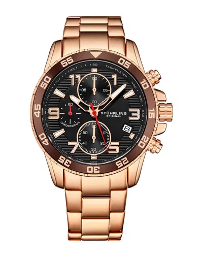 Stuhrling Original Men's Monaco Watch In Silver