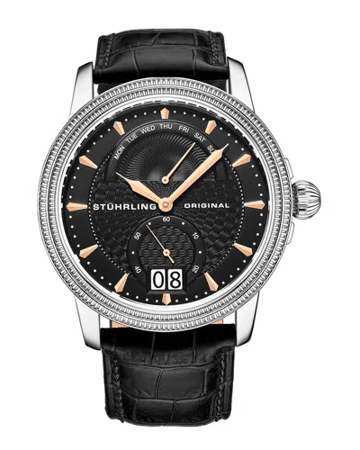 Stuhrling Original Men's Symphony Watch In Black