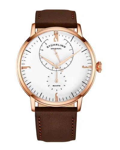 Stuhrling Original Men's Watch In Brown