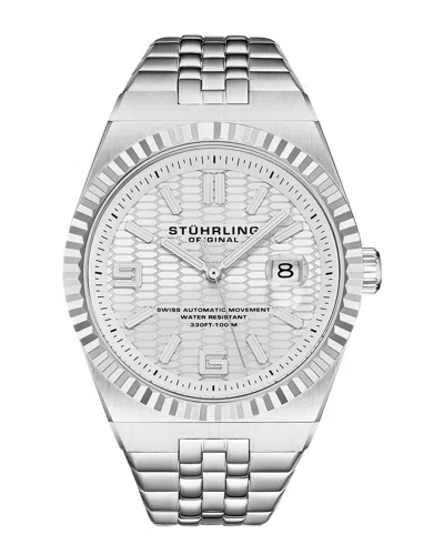 Stuhrling Original Stührling Original Men's Watch In Silver