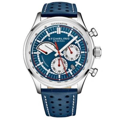 Stuhrling Original Monaco Blue Dial Men's Watch M15562