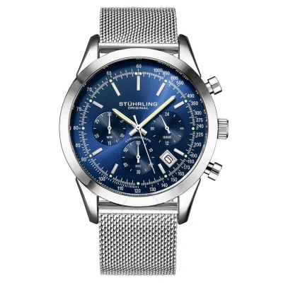 Stuhrling Original Monaco Blue Dial Men's Watch M15978