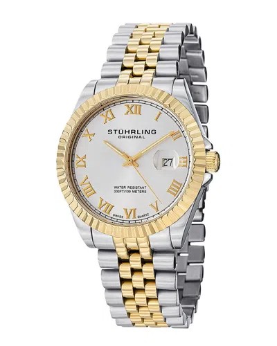 Stuhrling Original Stuhrling Men's Coronet Watch In Multicolor
