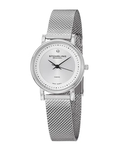 Stuhrling Original Stuhrling Women's Vogue Diamond Watch In Multicolor