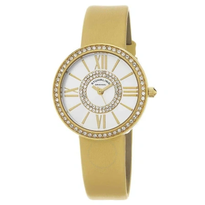 Stuhrling Original Vogue Silver Dial Ladies Watch M15318 In Gold