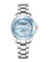 Stuhrling Original Depthmaster 3950al Quartz 32mm Classic In Metallic