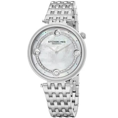 Stuhrling Women's Symphony Mother Of Pearl Dial Watch In Multi