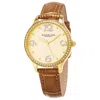 Stuhrling Women's Watch M14646 In Gold