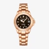 Stuhrling Womens Rose Goldtone Stainless Steel Bracelet Watch 3950l 6 In Gold