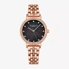 Stuhrling Womens Rose Goldtone Stainless Steel Bracelet Watch 3988 4 In Gold