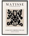 Stupell Abstract Contemporary Black Floral Design Matisse Typography By Ros Ruseva Wall Art