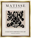 Stupell Abstract Contemporary Black Floral Design Matisse Typography By Ros Ruseva Wall Art