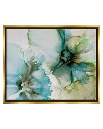 Stupell Abstract Flower Petals Blooming Framed Floater Canvas Wall Art By Emma Catherine Debs