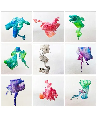 Stupell Abstract Ribbons By In House Art Canvas Art In Multi