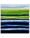 Stupell Acrylic Resin Hills And Plains Sunset Abstract By Barbara Bilotta