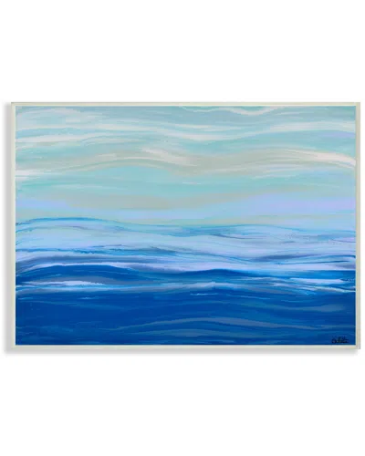 STUPELL STUPELL ACRYLIC RESIN MORNING OCEAN GENTLE ABSTRACT BY BARBARA BILOTTA