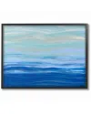 Stupell Acrylic Resin Morning Ocean Gentle Abstract By Barbara Bilotta Framed Art