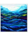 Stupell Acrylic Resin Waves Under Water Ripples Abstract By Barbara Bilotta