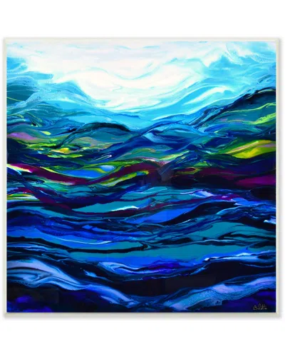 Stupell Acrylic Resin Waves Under Water Ripples Abstract By Barbara Bilotta
