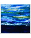 Stupell Acrylic Resin Waves Water Ocean Abstract By Barbara Bilotta