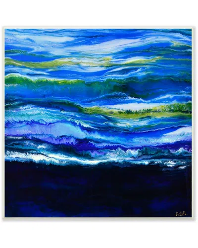 STUPELL ACRYLIC RESIN WAVES WATER OCEAN ABSTRACT BY BARBARA BILOTTA