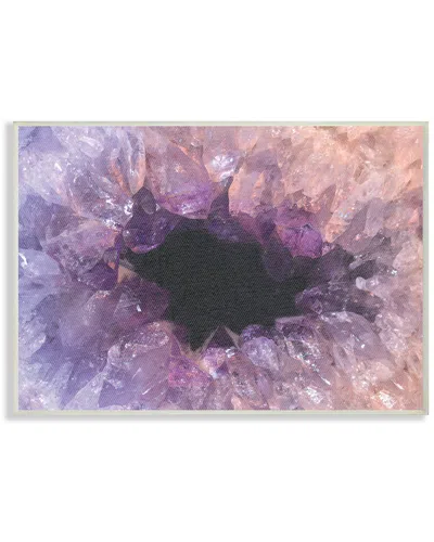 Stupell Amethyst Geode Cavern Photograph By Daphne Polselli