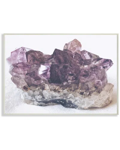 Stupell Amethyst On Subtle Linen Photograph By Daphne Polselli