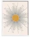 Stupell Art Deco Summer Sun Geometric Line Bursts By Jj Design House Llc Wall Art