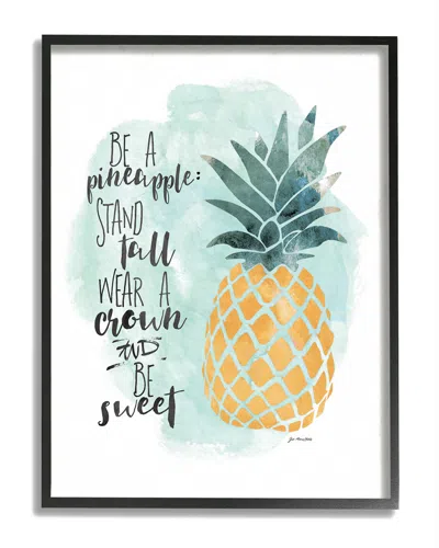 STUPELL STUPELL BE A PINEAPPLE ILLUSTRATION TYPOGRAPHY