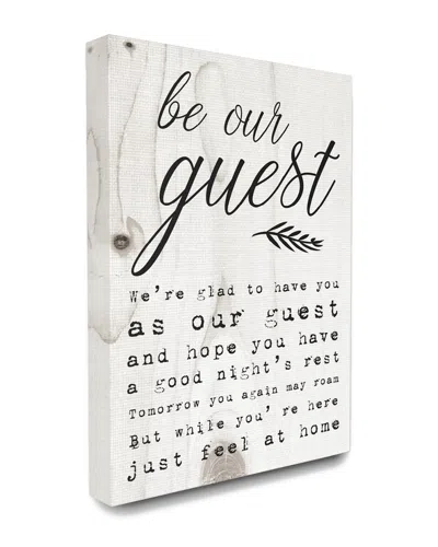 STUPELL STUPELL BE OUR GUEST POEM CURSIVE