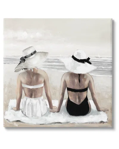 Stupell Beach Friends Ocean Shore Canvas Wall Art By E. Anthony Orme