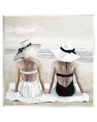 STUPELL BEACH FRIENDS OCEAN SHORE WALL PLAQUE WALL ART BY E. ANTHONY ORME