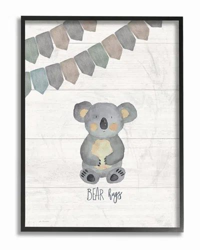 Stupell Bear Hugs By Jo Moulton Framed Art
