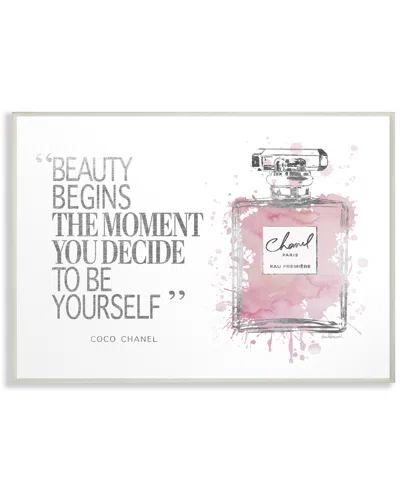 Stupell Beauty Begins Fashion Perfume By Amanda Greenwood