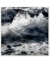 Stupell Blue Ocean Waves Distressed Surface By Marcus Prime