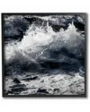 Stupell Blue Ocean Waves Distressed Surface By Marcus Prime Framed Art