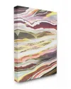 Stupell Blue Pink Red Green Waves And Streams Abstract