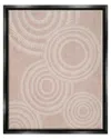 Stupell Boho Circles Beige Pattern Framed Floater Canvas Wall Art By Jj Design House Llc