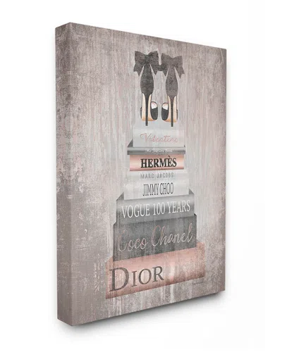 STUPELL STUPELL BOOK STACK HEELS METALLIC PINK