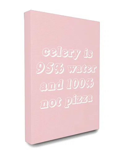 STUPELL STUPELL CELERY IS 95% WATER AND 0% NOT PIZZA