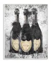 Stupell Champagne Bottles Grey Gold Ink Illustration By Amanda Greenwood